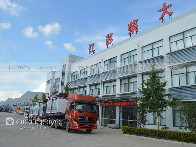 江蘇榮大發往太原公共自行車棚發貨案例